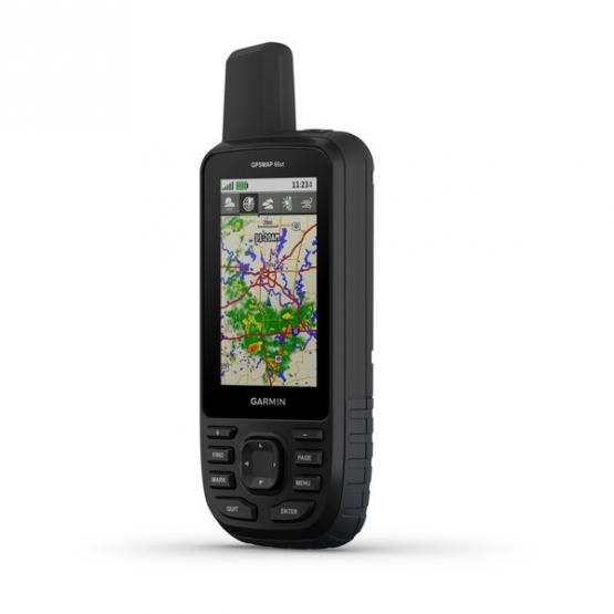 Garmin GPSMap 66ST - wytrzymała ręczna nawigacja GPS z kompasem, barometrem i mapami Europy, do turystyki pieszej, rowerowej, wypraw i ekspedycji [010-01918-13]