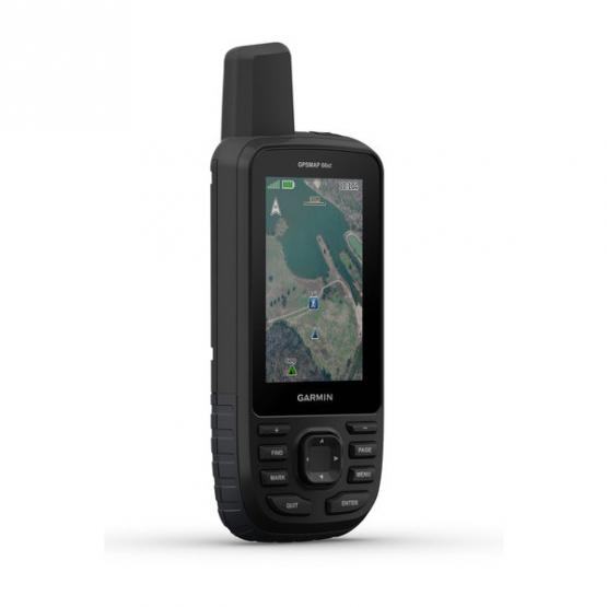 Garmin GPSMap 66ST - wytrzymała ręczna nawigacja GPS z kompasem, barometrem i mapami Europy, do turystyki pieszej, rowerowej, wypraw i ekspedycji [010-01918-13]