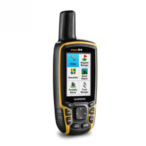 Garmin GPSMAP 64 - ręczna nawigacja GPS o dużej wytrzymałości, z kolorowym ekranem, wyświetlaniem map i anteną wysokiej czułości [010-01199-00]