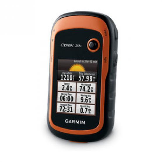 Garmin eTrex 20x - ręczne urządzenie GPS z mapami, do turystyki i nawigacji w terenie, wędrówek i na rower [010-01508-02]
