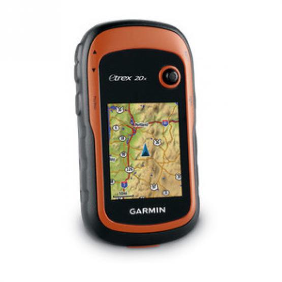 Garmin eTrex 20x - ręczne urządzenie GPS z mapami, do turystyki i nawigacji w terenie, wędrówek i na rower [010-01508-02]