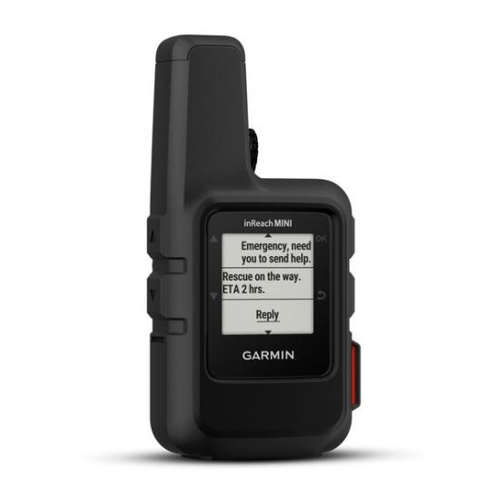 Garmin inReach Mini - czarny - lokalizator i komunikator satelitarny oraz nawigacja GPS w jednym urządzeniu, wytrzymały, miniaturowy, z funkcją SOS [010-01879-01]