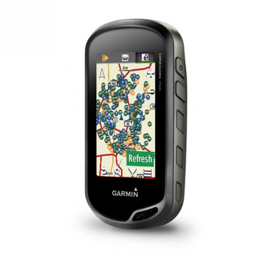 Garmin Oregon 700 - ręczna nawigacja GPS z ekranem dotykowym, kompasem i barometrem, do turystyki pieszej, rowerowej i off road-u [010-01672-02]