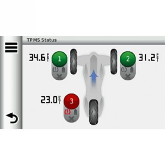 Garmin TPMS System monitorowania ciśnienia w oponach, zgodny z nawigacją do motocykla zumo 390, 395, 590, 595, XT [010-11997-00]