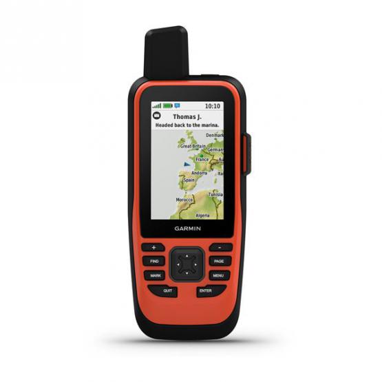 Garmin GPSMap 86i - wytrzymała ręczna nawigacja GPS z kompasem i barometrem, do turystyki pieszej, rowerowej, wypraw i ekspedycji i komunikator satelitarny [010-02236-01]