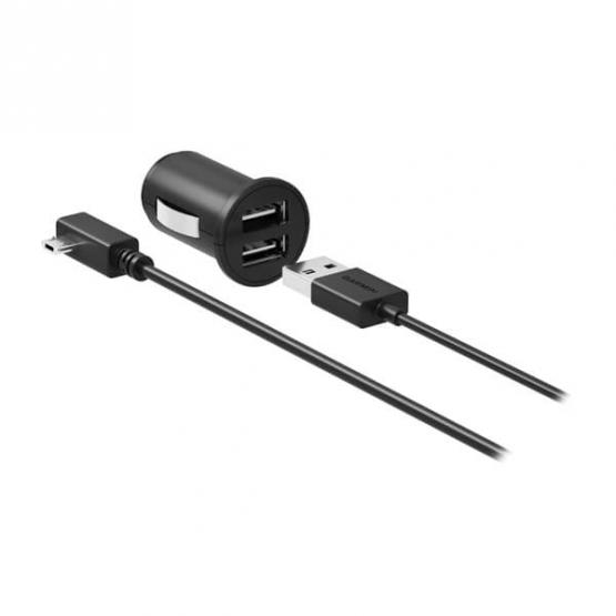 Garmin Podwójna ładowarka USB z zapalniczki samochodowej (2x USB) Dash Cam 45 46 55 56 65W 66W [010-12530-06]