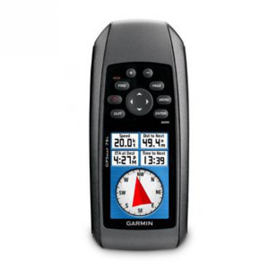 Garmin GPSMap 78s - ręczna nawigacja GPS, z kompasem i barometrem, wyświetlające mapy, na łódkę, niezatapialne [010-00864-01]