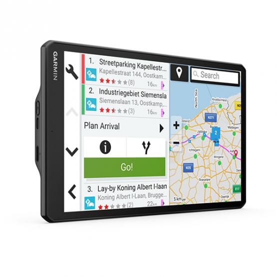 Garmin Dezl LGV1010 z ekranem 10 i komunikatami drogowymi przesyłanymi przez aplikację na smartfony [010-02741-15]