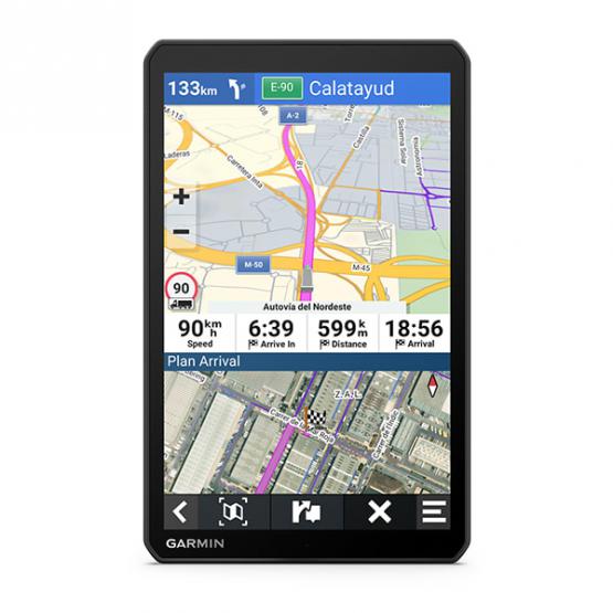 Garmin Dezl LGV810 z ekranem 8 i komunikatami drogowymi przesyłanymi przez aplikację na smartfony [010-02740-15]