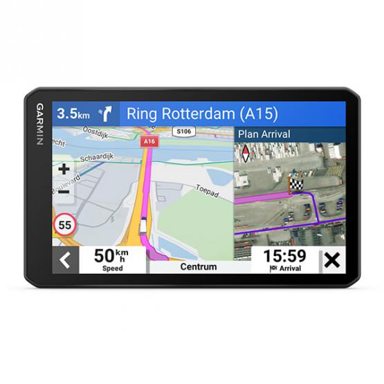 Garmin Dezl LGV710 z ekranem 7 i komunikatami drogowymi przesyłanymi przez aplikację na smartfony [010-02739-15]