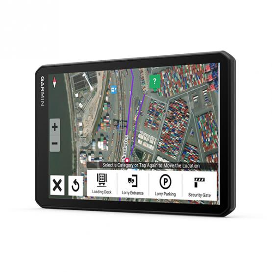 Garmin Dezl LGV710 z ekranem 7 i komunikatami drogowymi przesyłanymi przez aplikację na smartfony [010-02739-15]