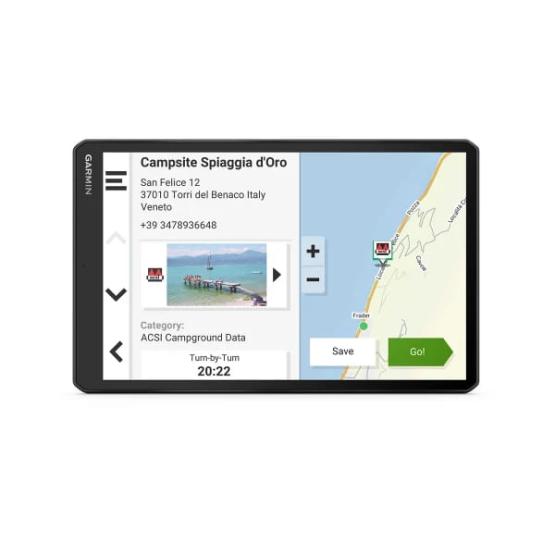 Garmin Camper 1095 Urządzenie nawigacyjne 10” dla kamperów z aktualnymi informacjami o ruchu drogowym [010-02749-15]