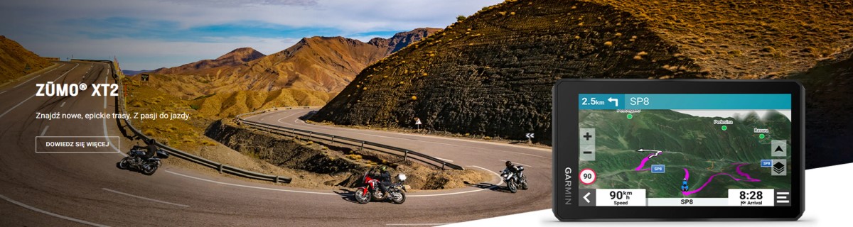 Garmin Zumo XT2 | GPS dla Motocyklistów