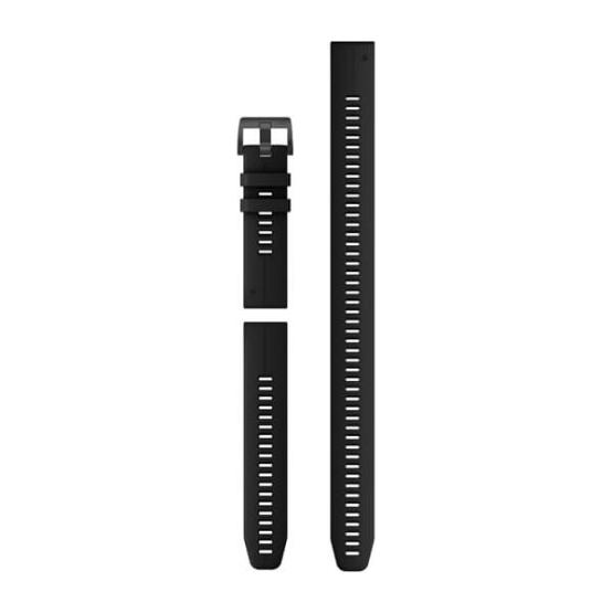 Garmin Pasek Descent G1 Czarny - QuickFit 22 mm, silikonowy, 3-częściowy, Oryginalny Garmin [010-13113-02]