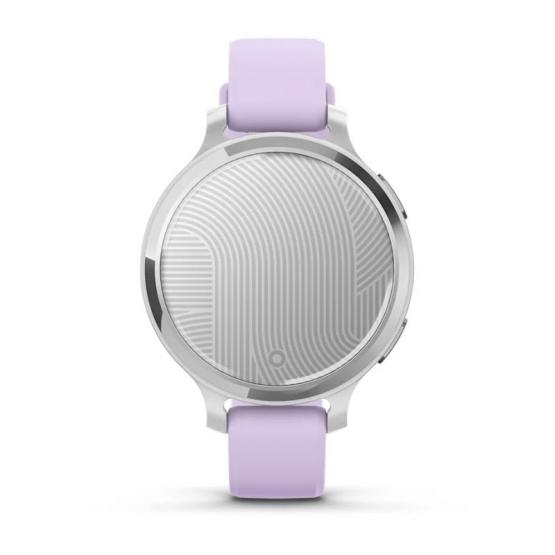 Garmin Lily 2 Active Srebrny z paskiem silikonowym w kolorze Purple Jasmine [010-02891-01]