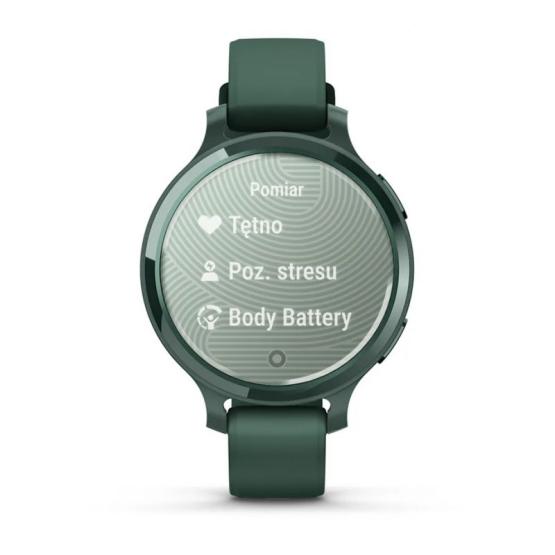 Garmin Lily 2 Active Jasper Green z paskiem silikonowym w kolorze Jasper Green [010-02891-02]