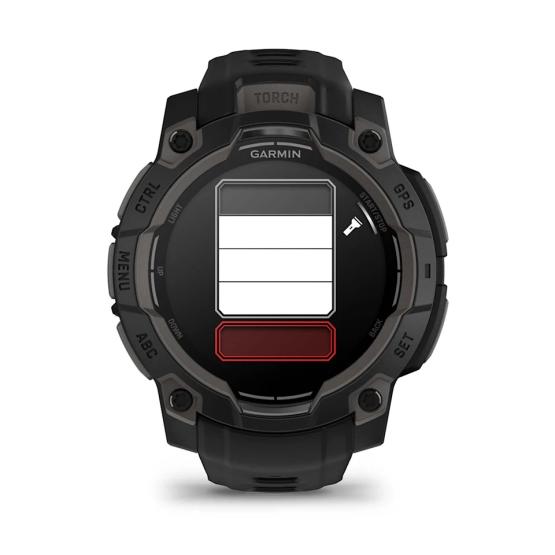 Garmin Instinct 3 45mm AMOLED Czarny z czarnym paskiem [010-02936-00]