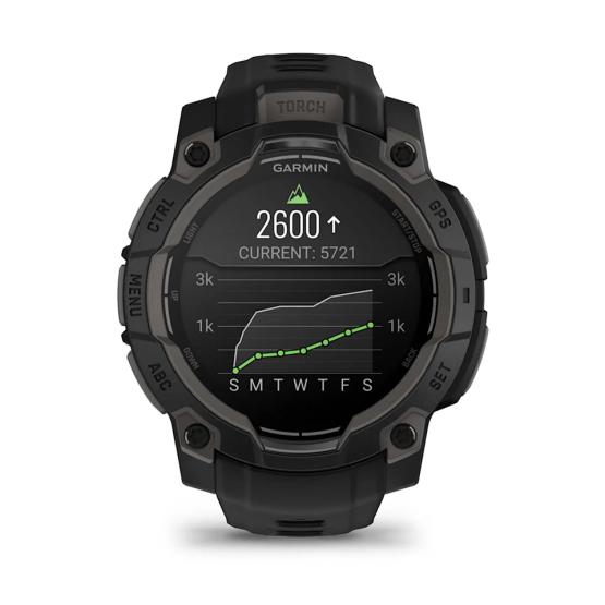 Garmin Instinct 3 45mm AMOLED Czarny z czarnym paskiem [010-02936-00]