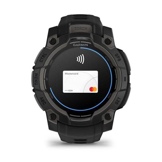 Garmin Instinct 3 45mm AMOLED Czarny z czarnym paskiem [010-02936-00]