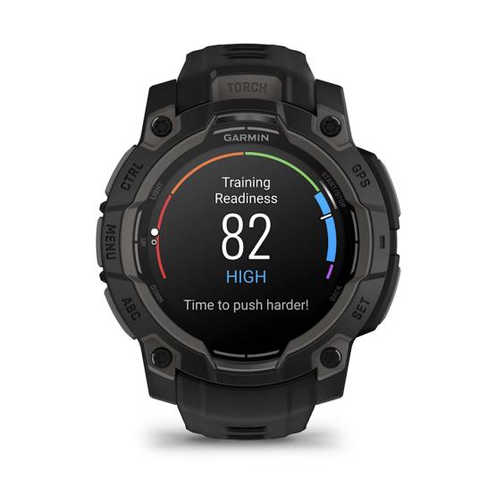 Garmin Instinct 3 45mm AMOLED Czarny z czarnym paskiem [010-02936-00]