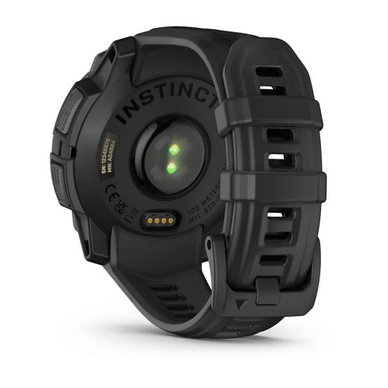 Garmin Instinct 3 45mm AMOLED Czarny z czarnym paskiem [010-02936-00]