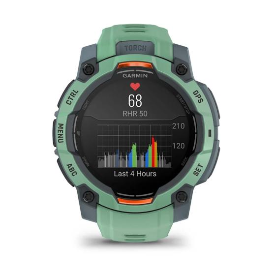 Garmin Instinct 3 45mm AMOLED Neotropic z paskiem w kolorze Neotropic [010-02936-01]