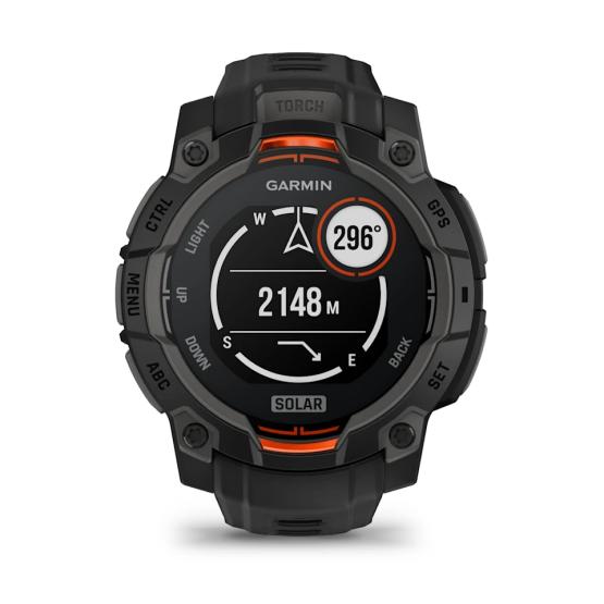 Garmin Instinct 3 45mm Solar Czarny [010-02934-00]