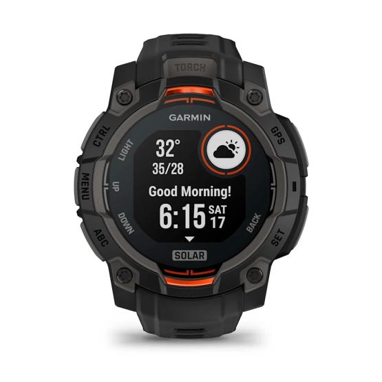 Garmin Instinct 3 45mm Solar Czarny [010-02934-00]