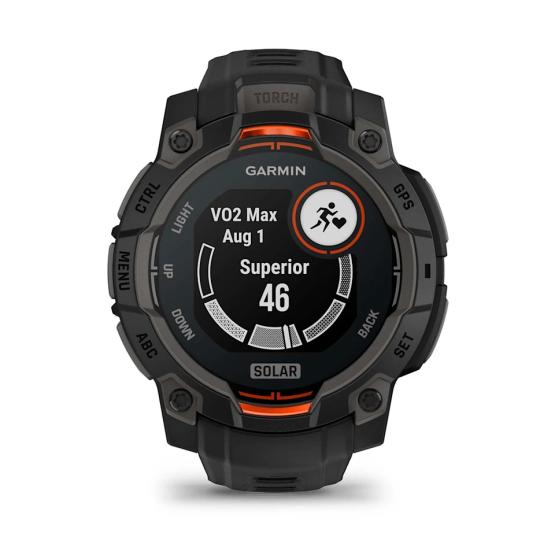 Garmin Instinct 3 45mm Solar Czarny [010-02934-00]