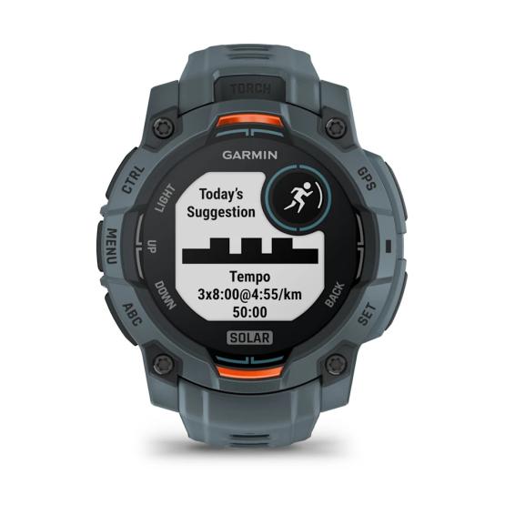 Garmin Instinct 3 45mm Solar Twilight ciemno niebieski [010-02934-01]