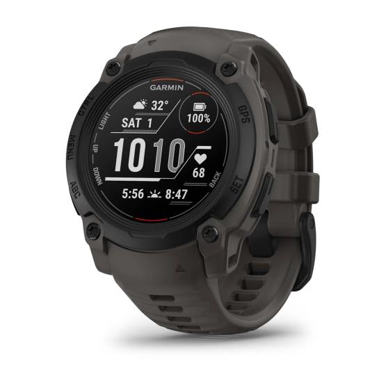 Garmin Instinct E 40mm Czarny z paskiem w kolorze Charcoal grafitowym [010-02932-00]