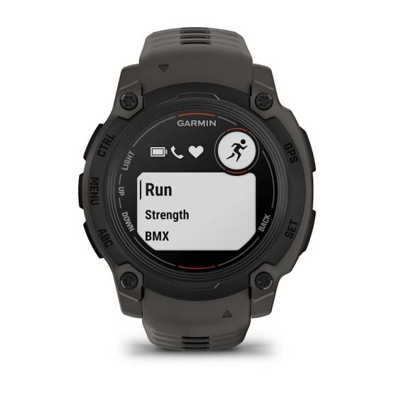 Garmin Instinct E 40mm Czarny z paskiem w kolorze Charcoal grafitowym [010-02932-00]