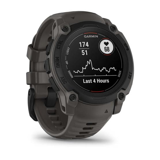 Garmin Instinct E 40mm Czarny z paskiem w kolorze Charcoal grafitowym [010-02932-00]