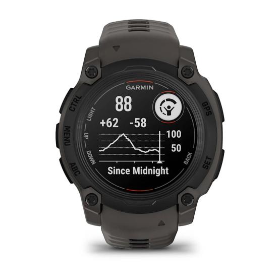 Garmin Instinct E 40mm Czarny z paskiem w kolorze Charcoal grafitowym [010-02932-00]