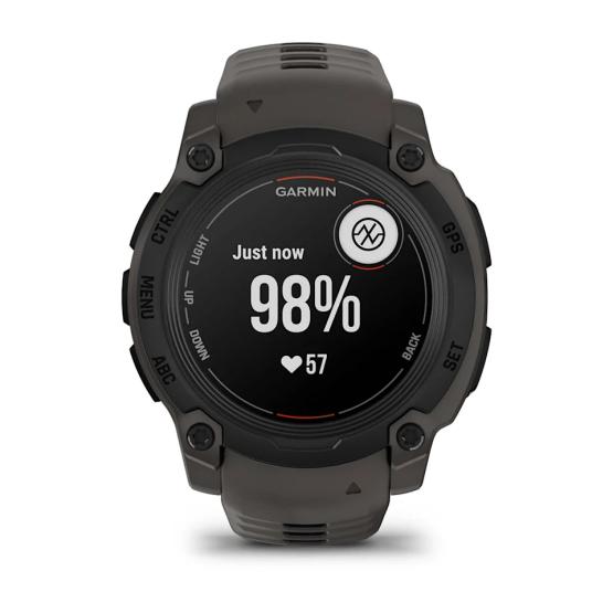 Garmin Instinct E 40mm Czarny z paskiem w kolorze Charcoal grafitowym [010-02932-00]