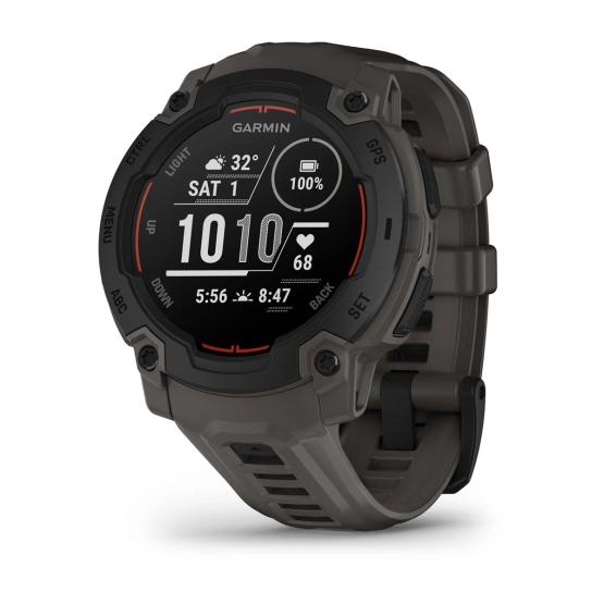 Garmin Instinct E 45mm Czarny z paskiem w kolorze Charcoal grafitowym [010-02933-00]