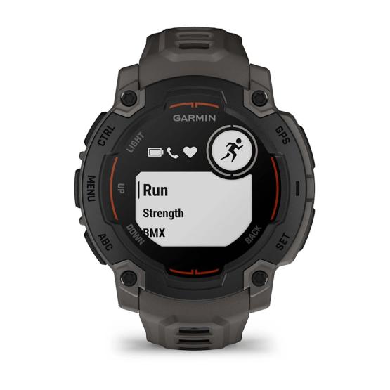 Garmin Instinct E 45mm Czarny z paskiem w kolorze Charcoal grafitowym [010-02933-00]