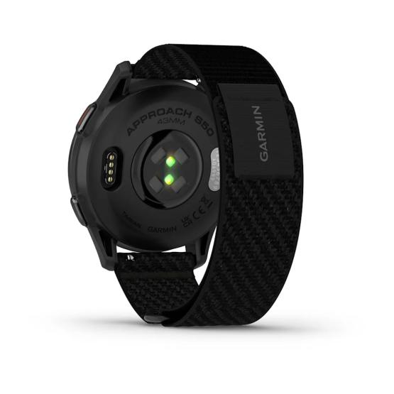 Garmin Approach S50 czarny z nylonowym paskiem ComfortFit [010-03010-00]