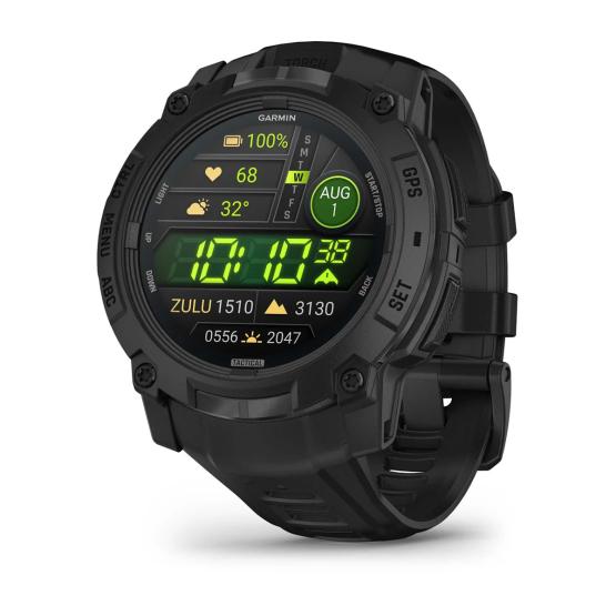 Garmin Instinct 3 50mm AMOLED Tactical Edition - czarny [010-03020-50]
