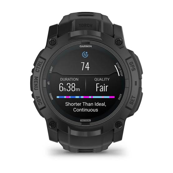 Garmin Instinct 3 50mm AMOLED Tactical Edition - czarny [010-03020-50]