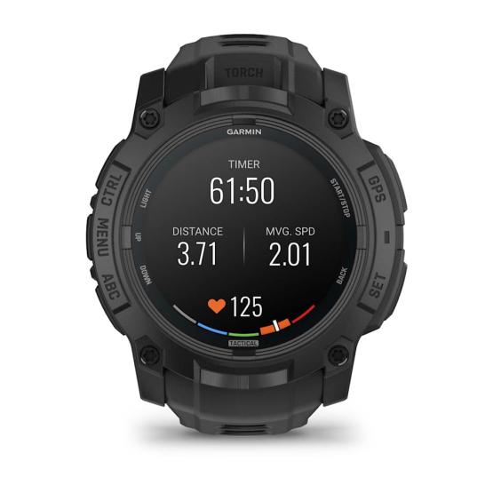 Garmin Instinct 3 50mm AMOLED Tactical Edition - czarny [010-03020-50]