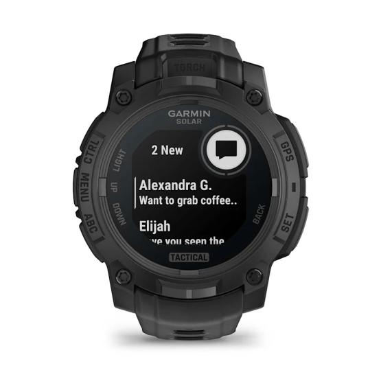 Garmin Instinct 3 45mm Solar Tactical Edition - czarny [010-02934-50]