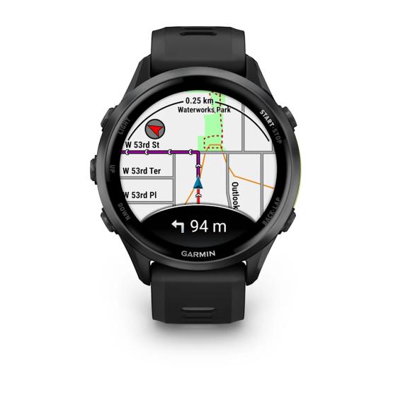 Garmin Forerunner 970 Czarny Carbon Grey (DLC) [010-02969-10]