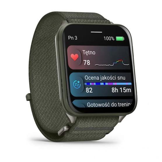 Garmin Venu X1 Mchowy zielony Moss Sapphire tytanowy [010-02980-03]
