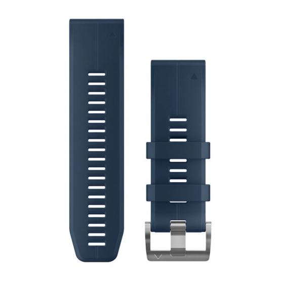 Garmin Pasek Quatix 8 51mm granatowy Captain Blue - QuickFit 26 mm, silikonowy, Oryginalny Garmin [010-13989-10]