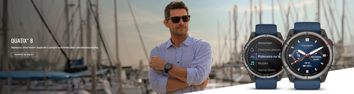 Garmin Quatix 8 – Smartwatch żeglarski klasy premium