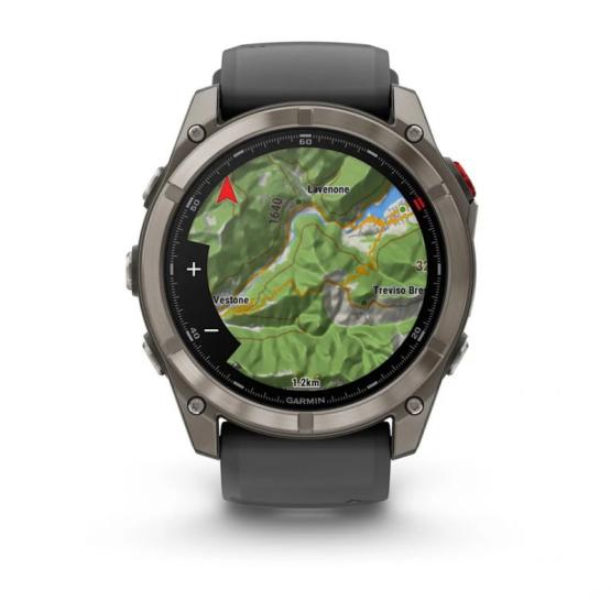 Garmin Fenix 8 PRO 51mm Srebrny Sapphire Tytanowy AMOLED [010-03199-11]