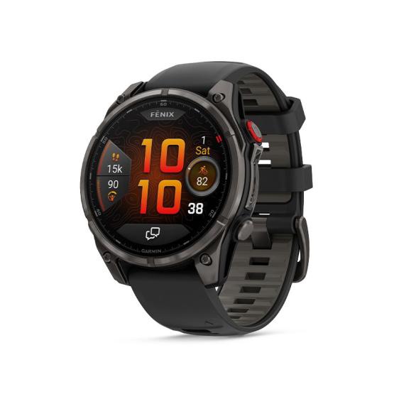 Garmin Fenix 8 PRO 47mm Czarny Sapphire Carbon grey DLC titanium AMOLED [010-03198-01]