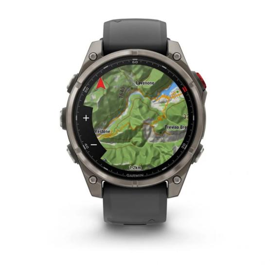 Garmin Fenix 8 PRO 47mm Srebrny Sapphire Tytanowy AMOLED [010-03198-11]