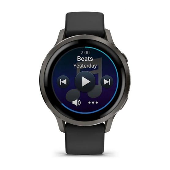 Garmin Venu 4 41mm Czarny Slate z czarnym paskiem [010-03013-02]